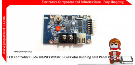 LED Controller Huidu HD-WF1 Wifi Hub 75 RGB Full Color Running Text Panel P10