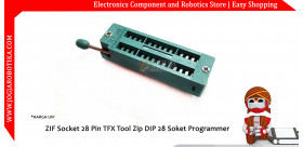 ZIF Socket 28 Pin TFX Tool Zip DIP 28 Soket Programmer