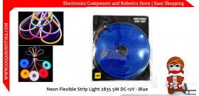 Led Neon Flexible Strip Light 2835 5M DC-12V - Blue