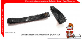 Closed Rubber Tank Track Chain 37Cm x 2Cm