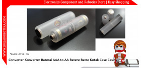 Converter Konverter Baterai AAA to AA Batere Batre Kotak Case Casing