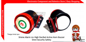 Sirene Alarm 12v High Decibel Active Horn Buzzer Siren Security Safety