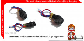 Laser Head Module Laser Diode Red Dot DC 4.5V High Power