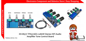 XH-M577 TPA3116D2 2x80W Stereo HiFi Audio Amplifier Tone Control Board