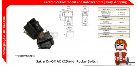 Saklar On-Off AC KCD11-101 Rocker Switch