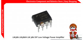 LM386 LM386N LM 386 DIP Low Voltage Power Amplifier