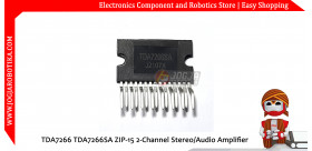 TDA7266SA ZIP-15 2-Channel Stereo/Audio Amplifier