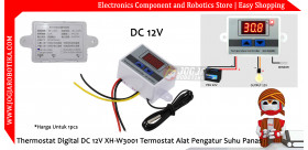 Thermostat Digital DC 12V XH-W3001 Termostat Alat Pengatur Suhu Panas