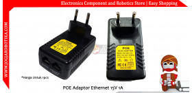 POE Adaptor Ethernet 15V 1A