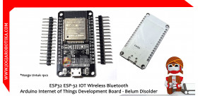 ESP32 ESP-32 IOT Wireless Bluetooth Arduino Internet of Things Development Board - Belum Disolder