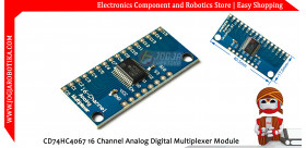 CD74HC4067 16 Channel Analog Digital Multiplexer Module