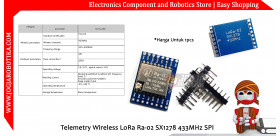 Telemetry Wireless LoRa Ra-02 SX1278 433MHz SPI