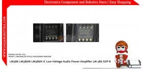 LM386 LM386M LM386N IC Low Voltage Audio Power Amplifier LM 386 SOP-8