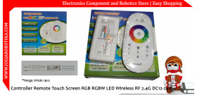 Controller Remote Touch Screen RGB RGBW LED Wireless RF 2.4G DC12-24V
