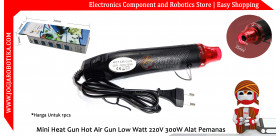 Mini Heat Gun Hot Air Gun Low Watt 220V 300W Alat Pemanas
