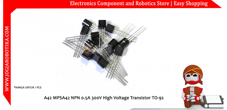A42 MPSA42 NPN 0.5A 300V High Voltage Transistor TO-92