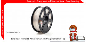 Filamen ABS Transparan 1.75mm for 3D Printer