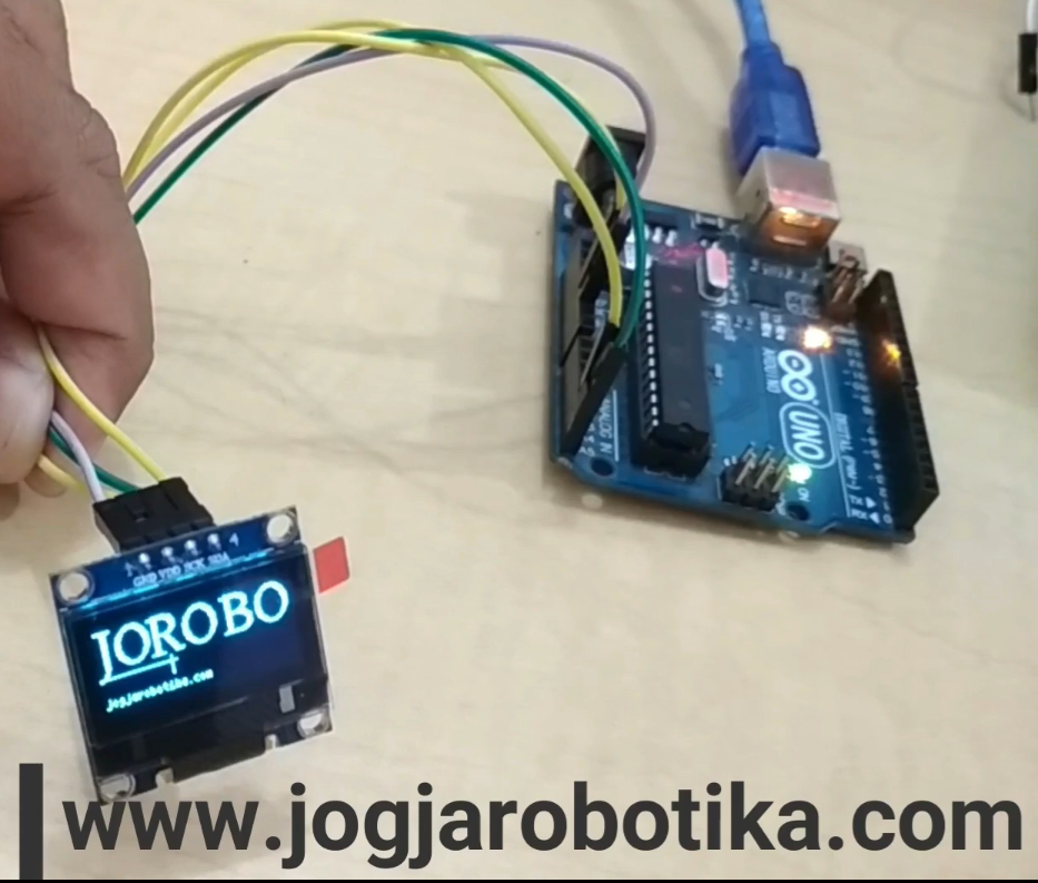 Tutorial Pemrograman OLED menggunakan Arduino Uno R3