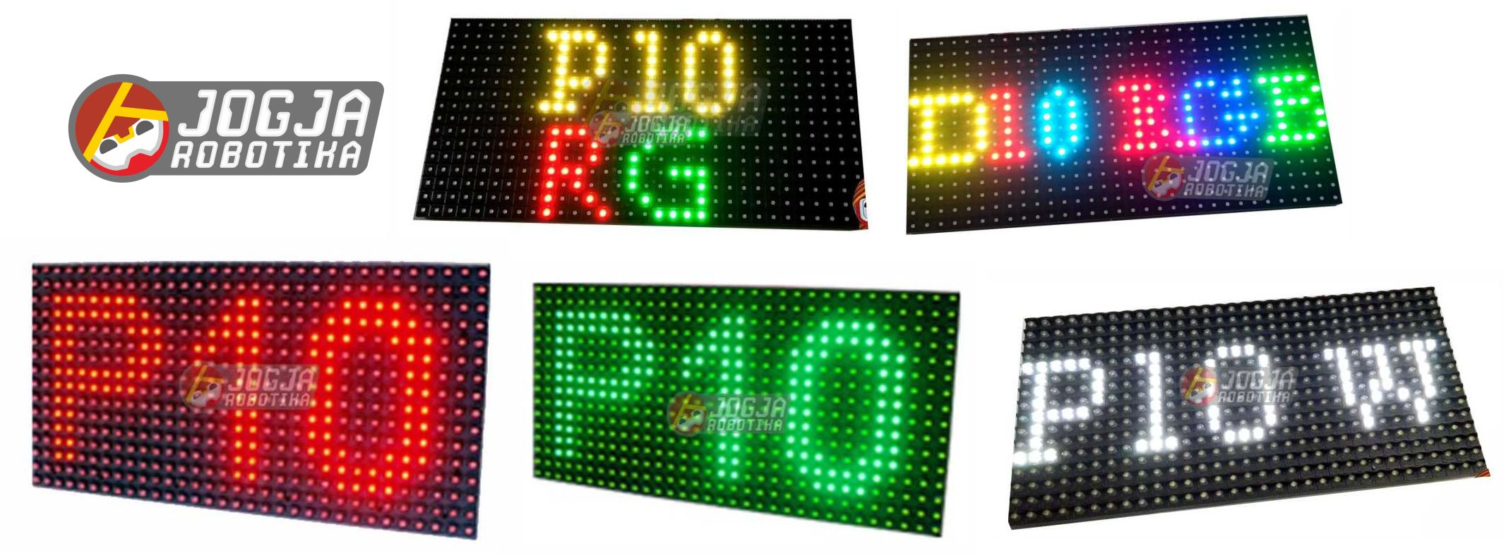 Modul Running Text P10 Outdoor Single Color
