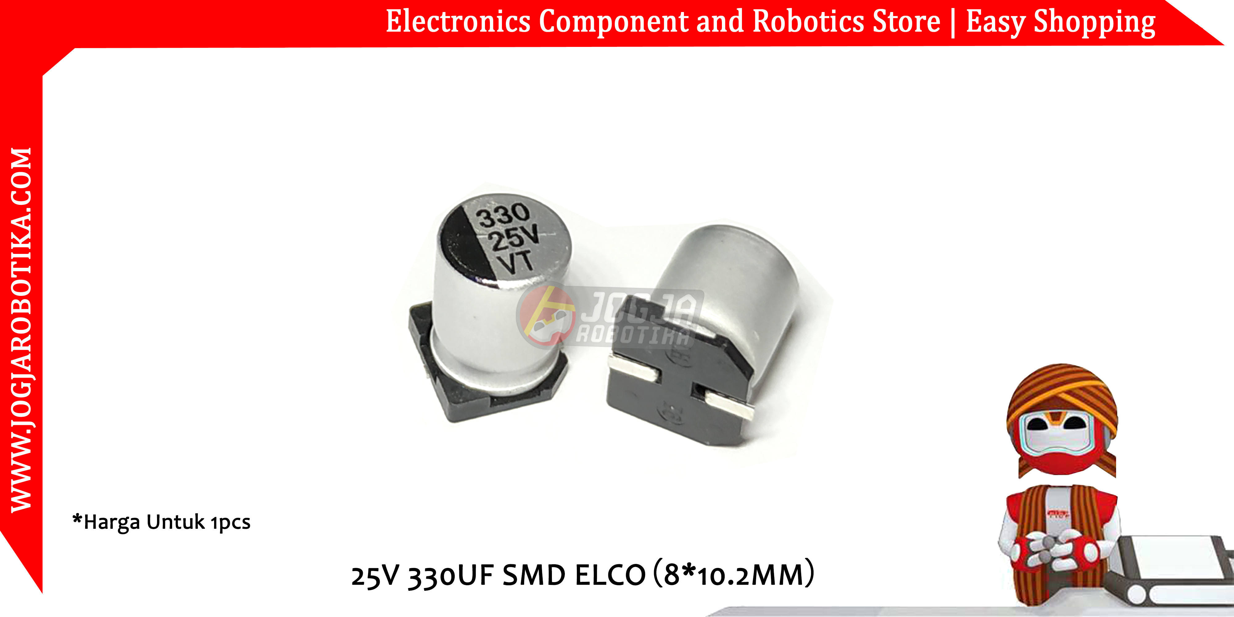 25V 330UF SMD ELCO（8*10.2MM）