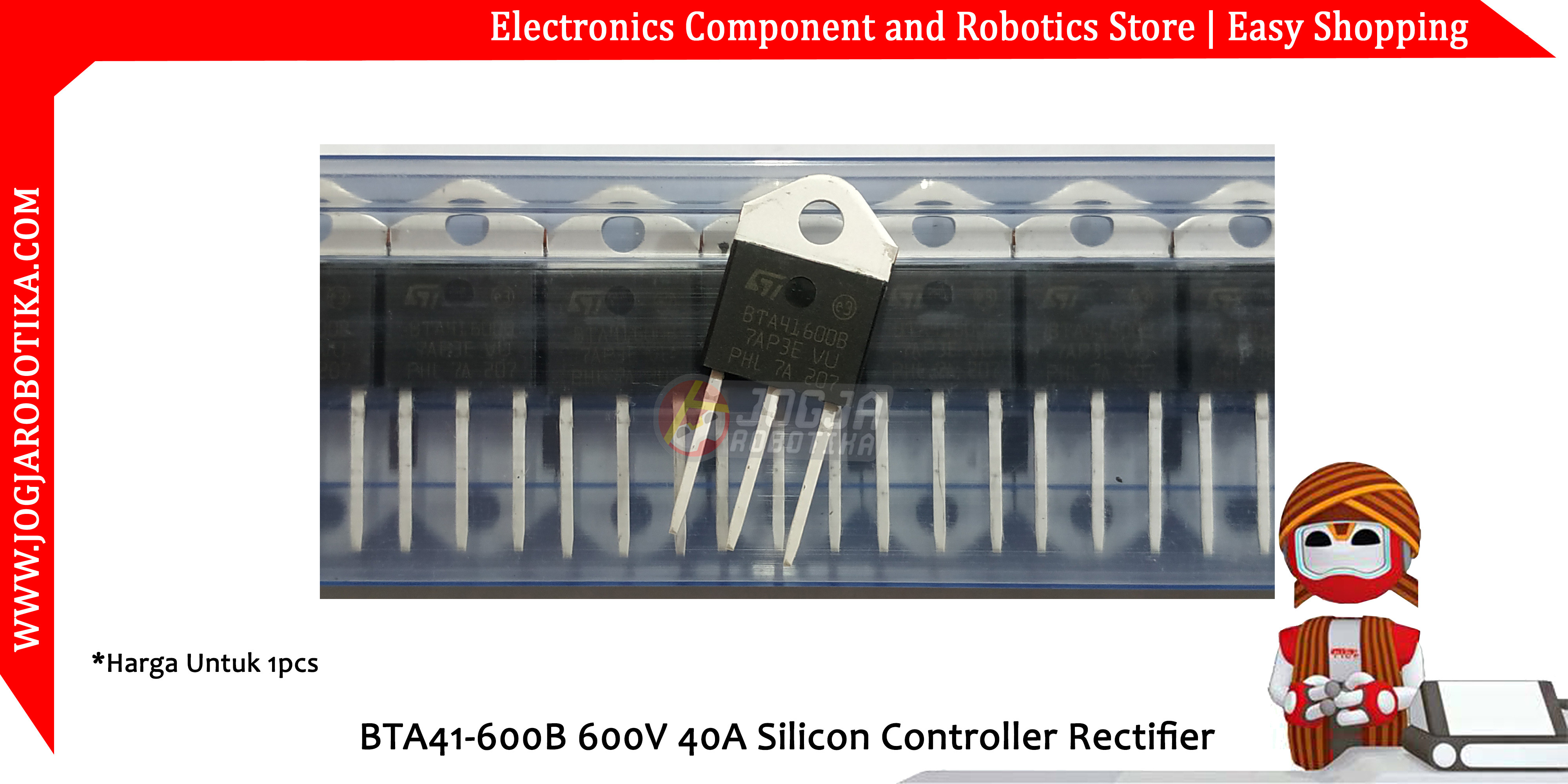 BTA41-600B 600V 40A Silicon Controller Rectifier