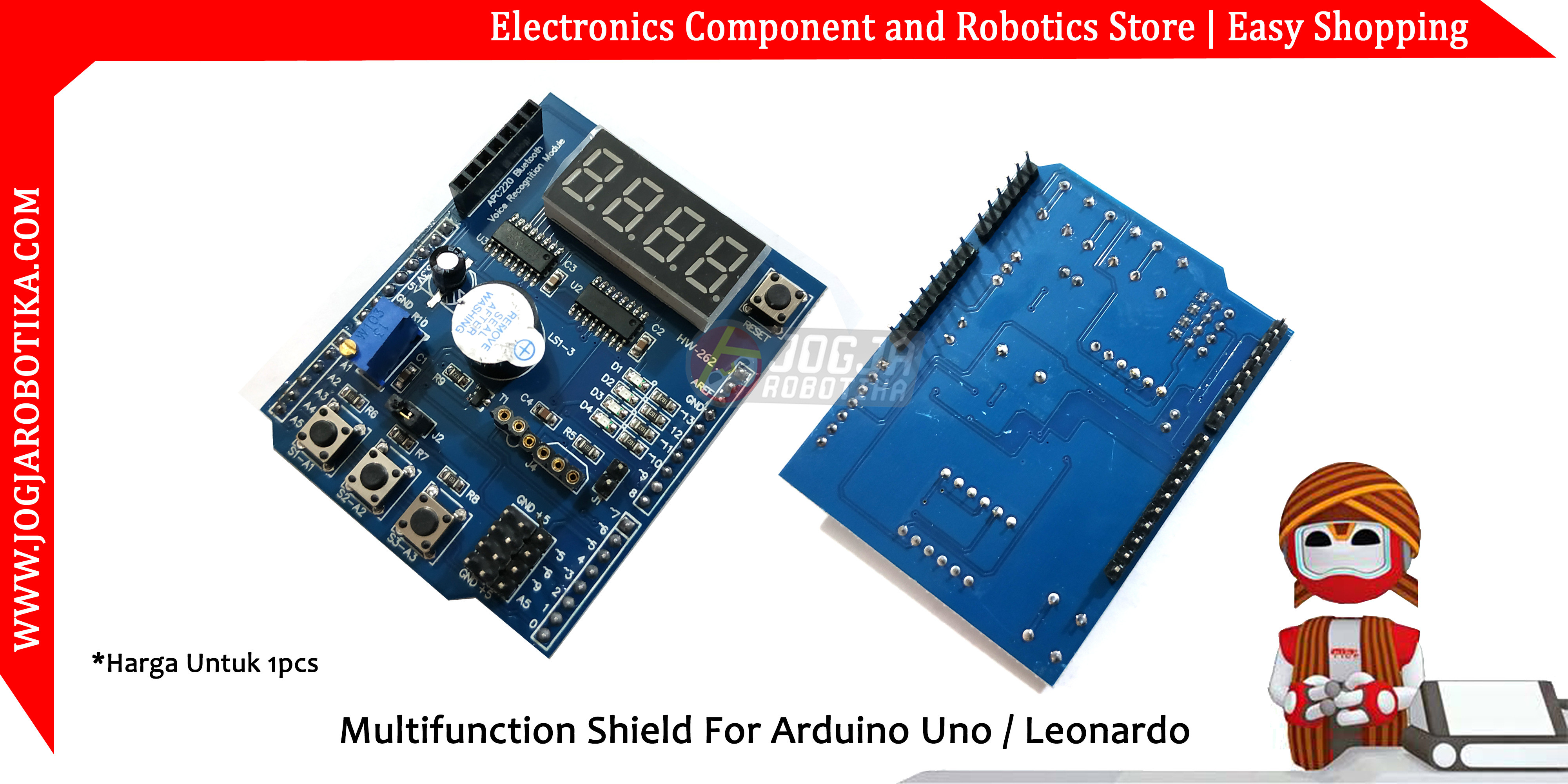 Multifunction Shield For Arduino Uno / Leonardo