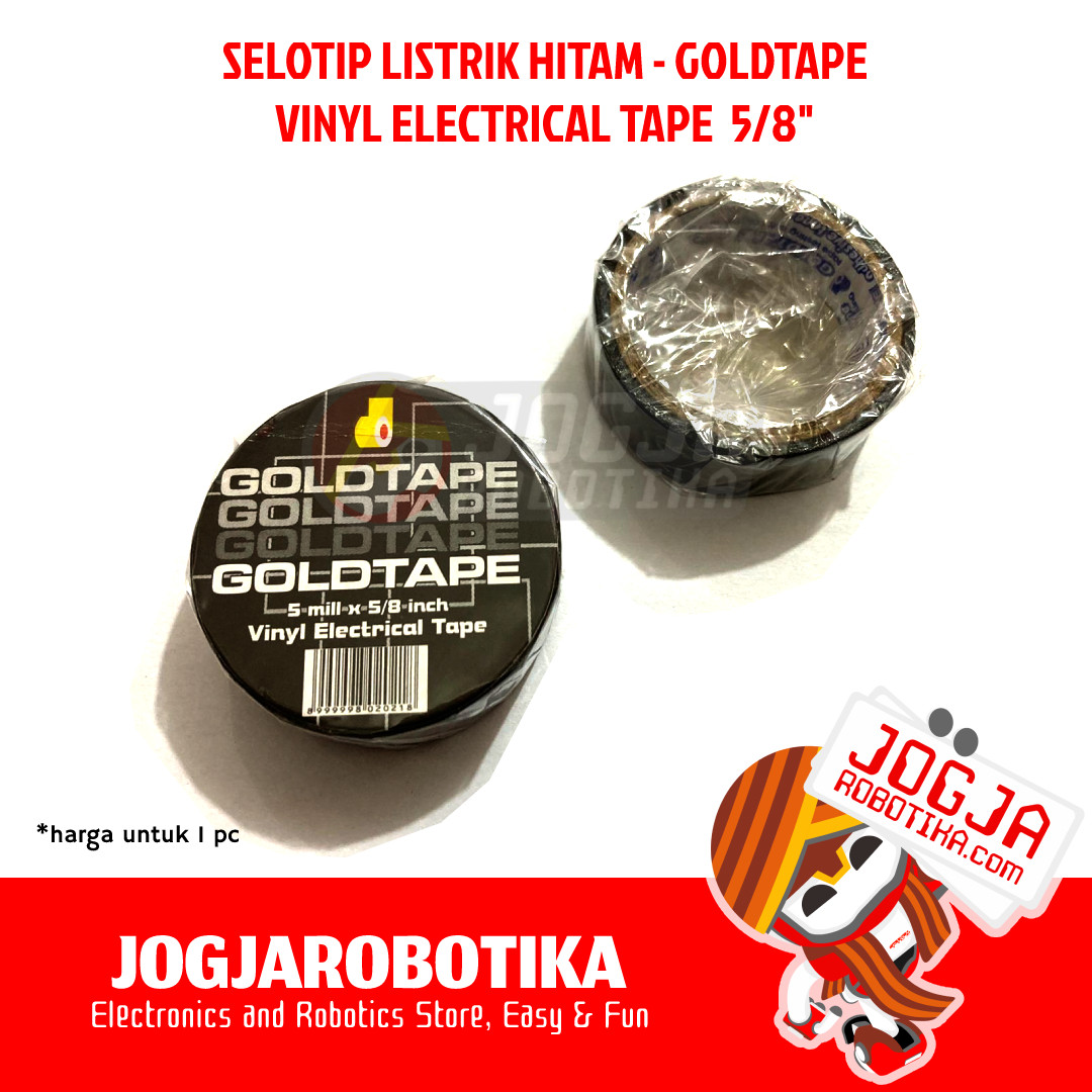 Electrical Tape (Isolasi Listrik) National Tape Width 15mm x 5/8"