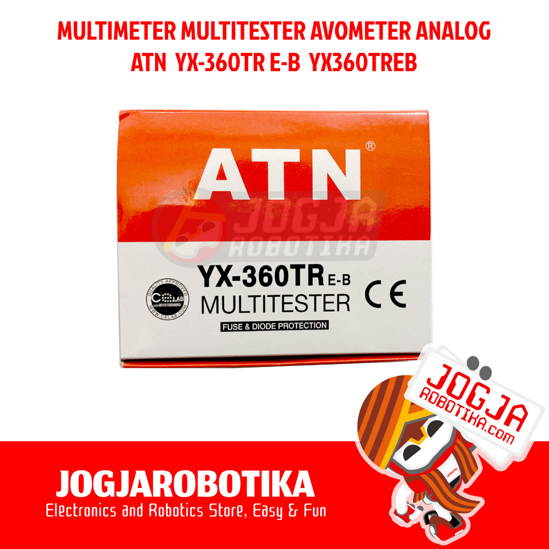MULTIMETER MULTITESTER AVOMETER ANALOG ATN YX-360TREB YX 360 TREB