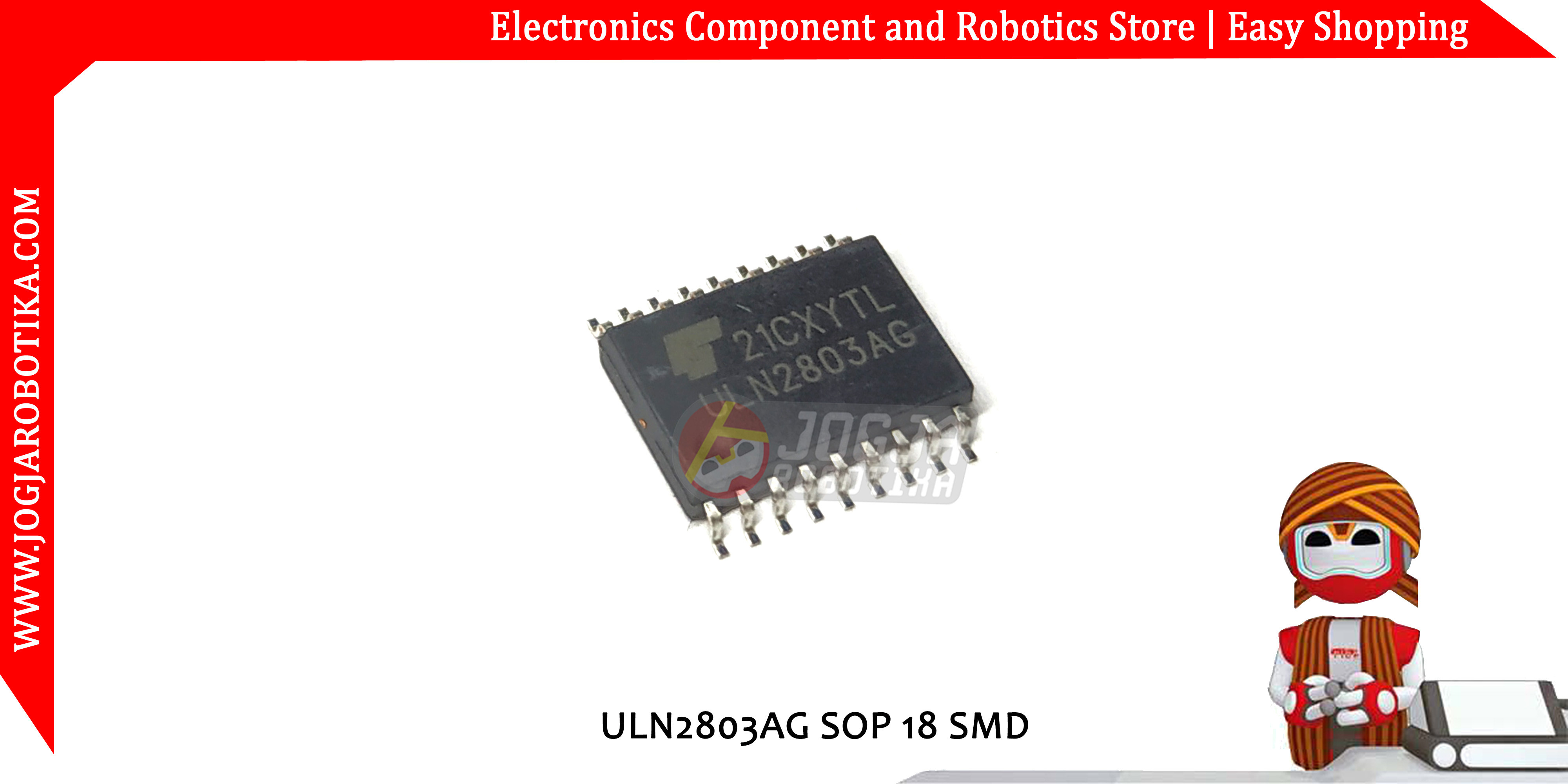 ULN2803AG SOP 18 SMD