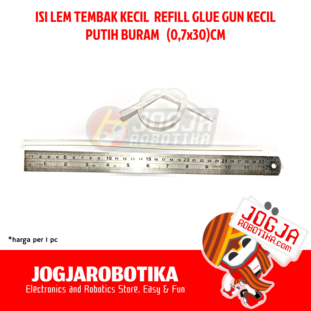 Isi Lem Tembak Glue Gun Lem Bakar 0.7cm x 20cm