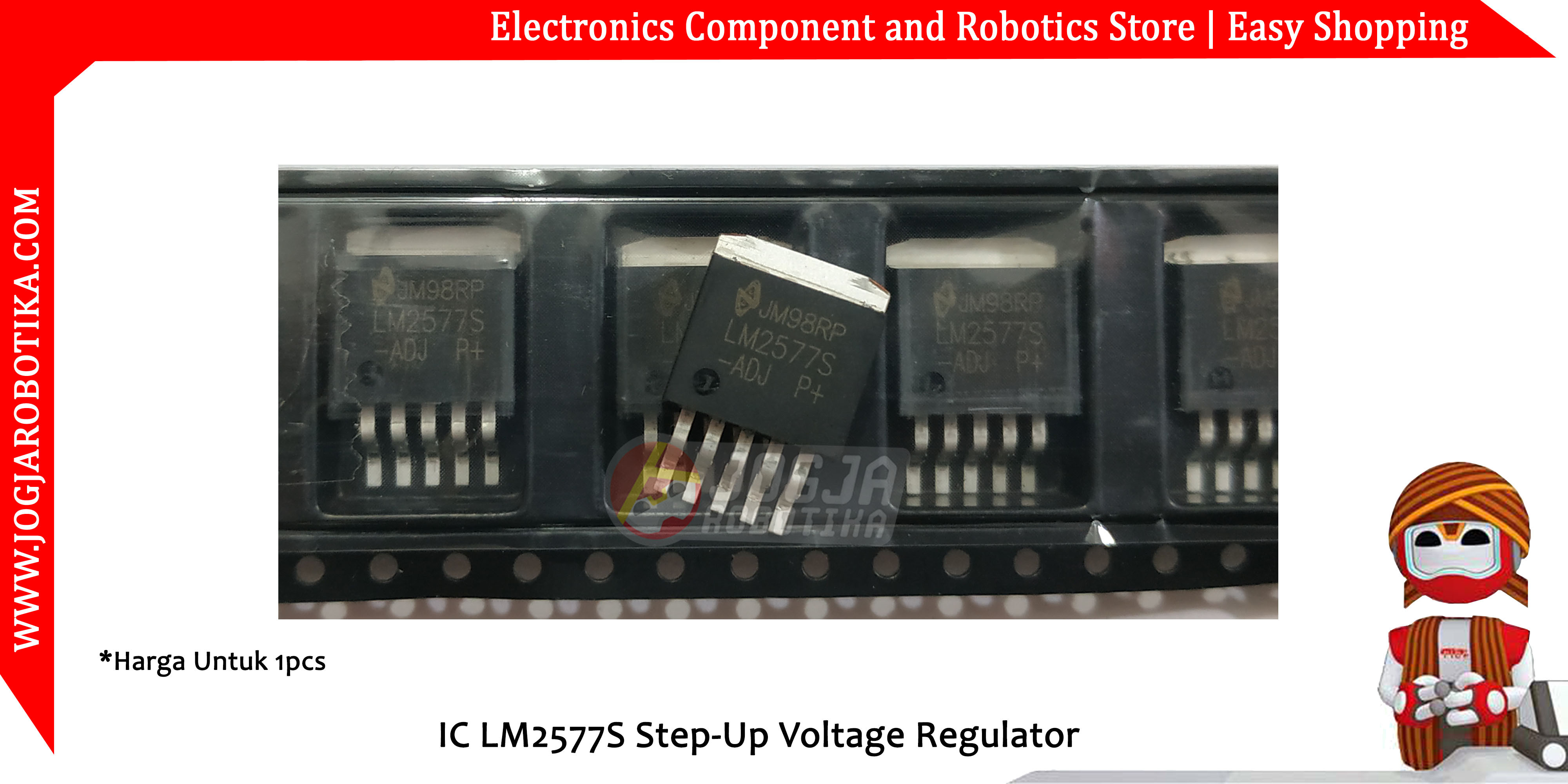 IC LM2577S Step-Up Voltage Regulator