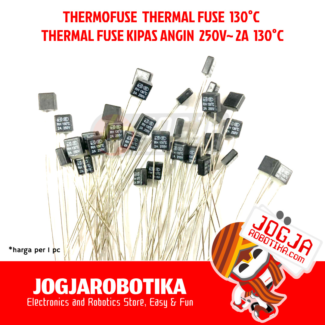 Sekring Suhu Thermofuse Termofuse 155 C Thermal Fuse Magic Com 250V 10A 155°C