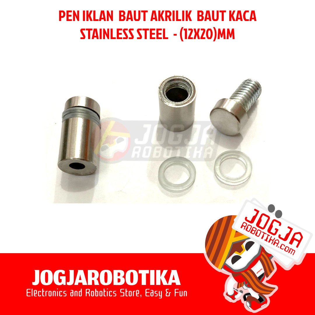 Baut Akrilik M3x10mm M3x10 Acrylic Plastik Bening Transparan