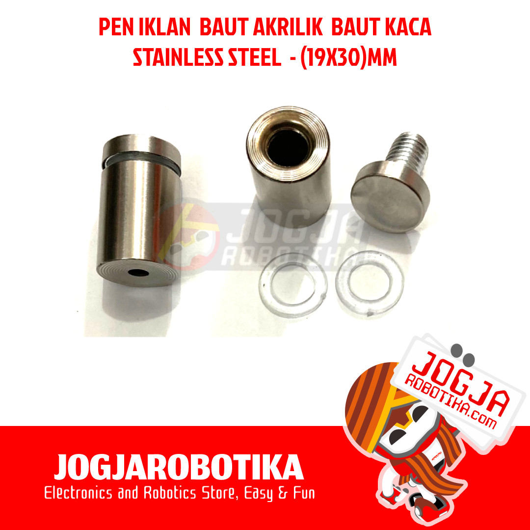 Baut Akrilik M3x10mm M3x10 Acrylic Plastik Bening Transparan