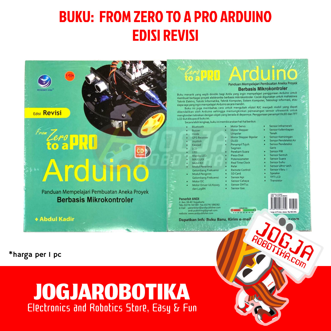 From Zero to a Pro  Arduino + Bonus CD (Edisi Revisi)