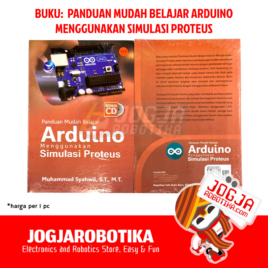 Panduan Mudah Belajar Arduino Menggunakan Simulasi Proteus + cd