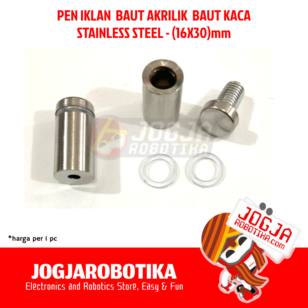 Baut Akrilik M3x10mm M3x10 Acrylic Plastik Bening Transparan