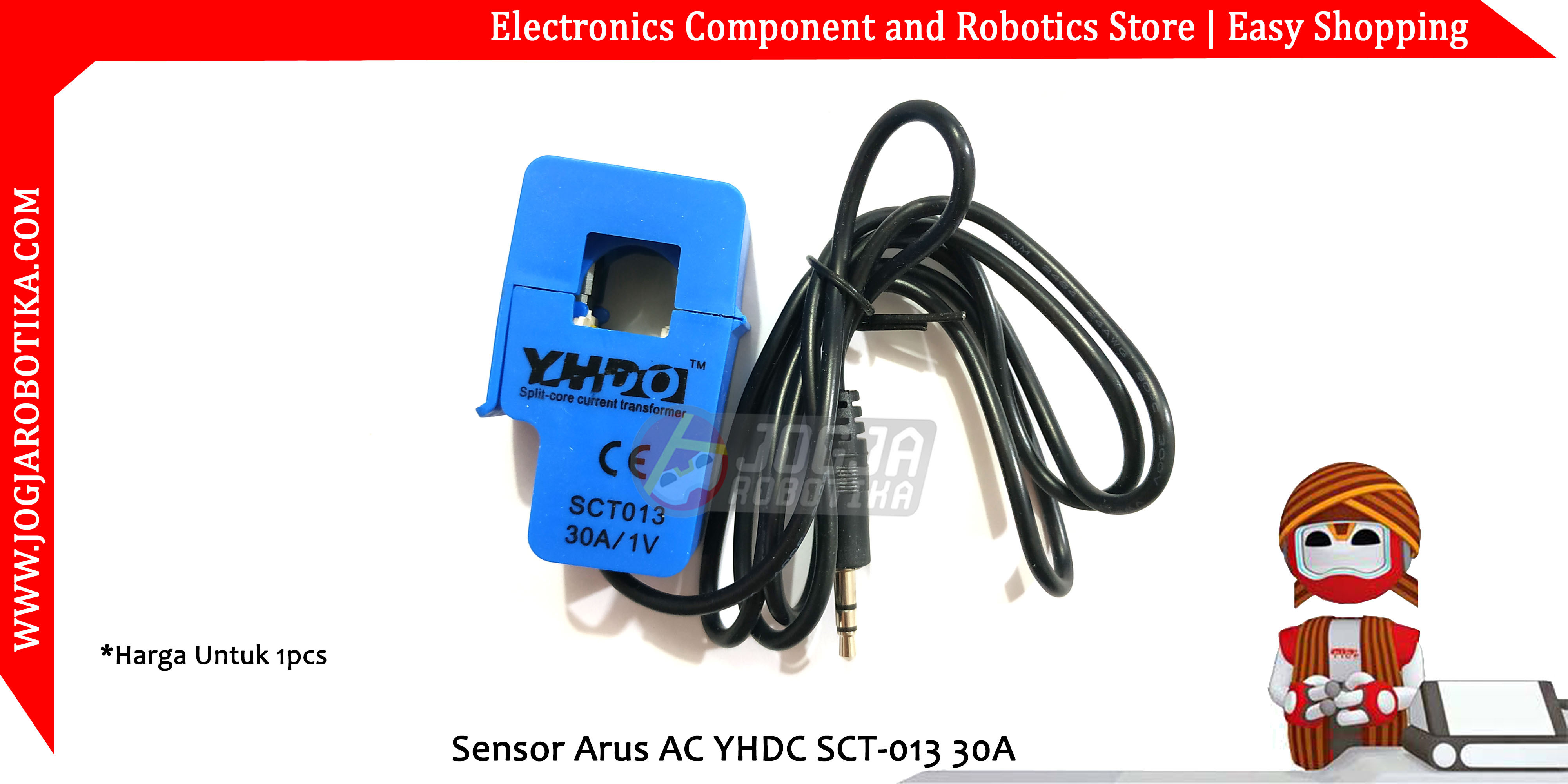 Sensor Arus AC YHDC SCT-013 30A