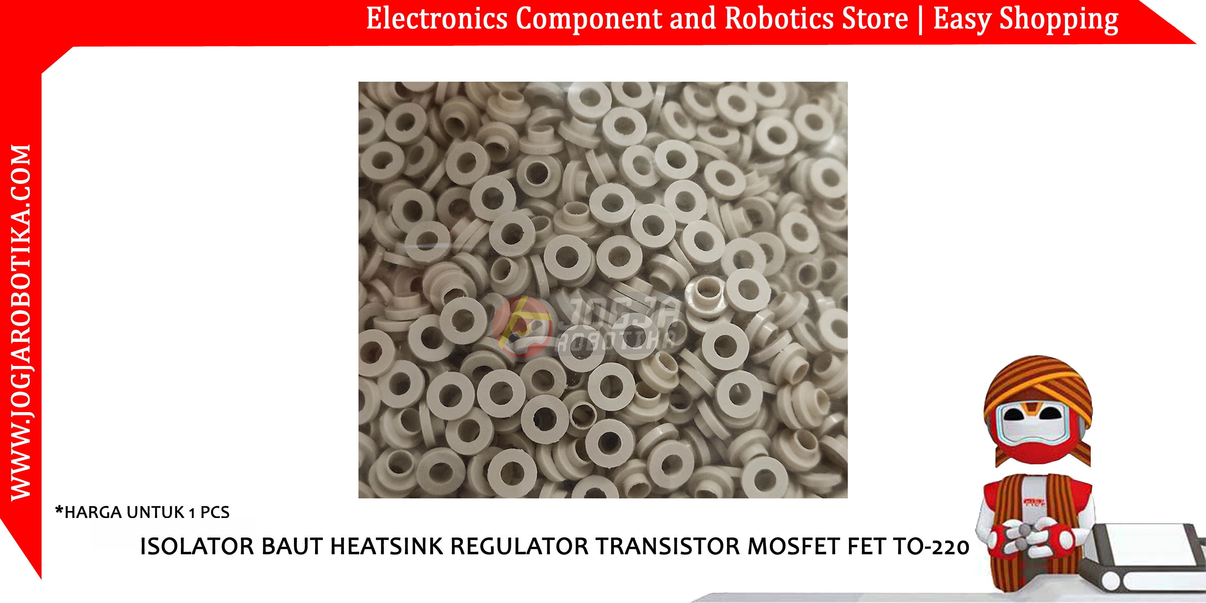 MIKA ISOLATOR HEATSINK TRANSISTOR MOSFET FET TO-3P TO-247