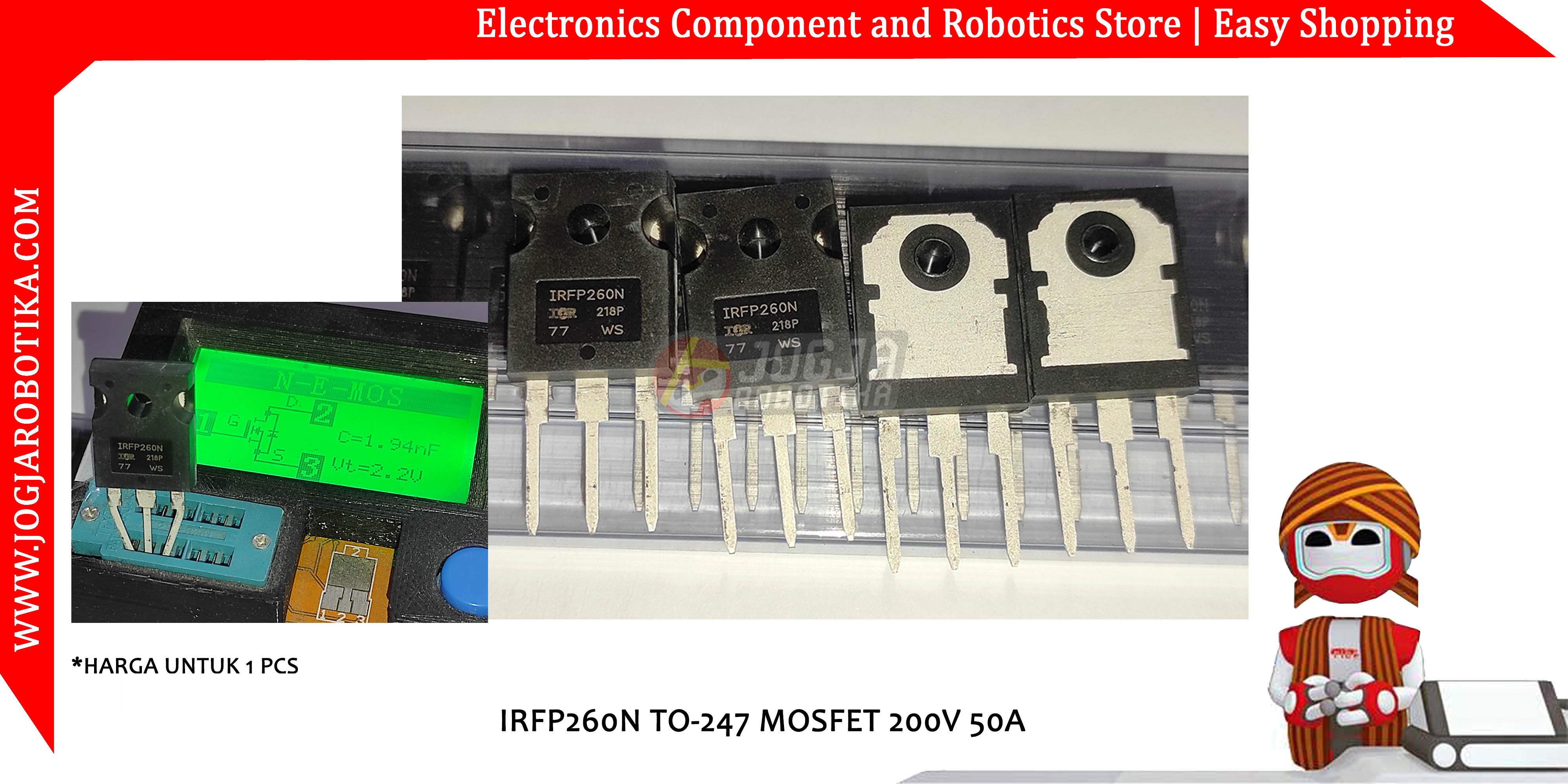 IRFP260N TO-247 MOSFET 200V 50A