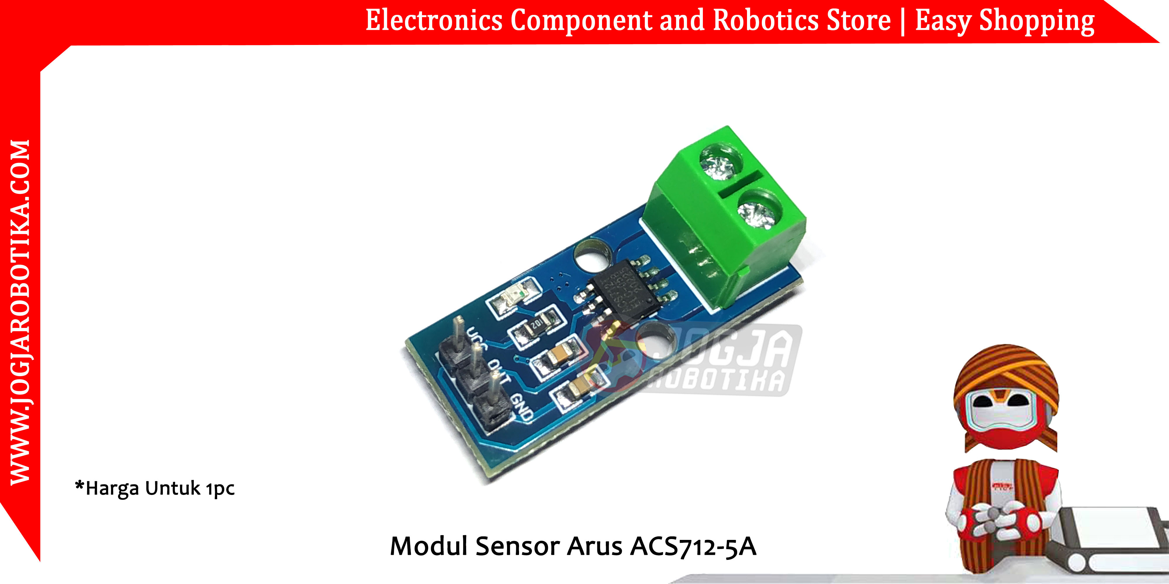 Modul Sensor Arus ACS712-5A