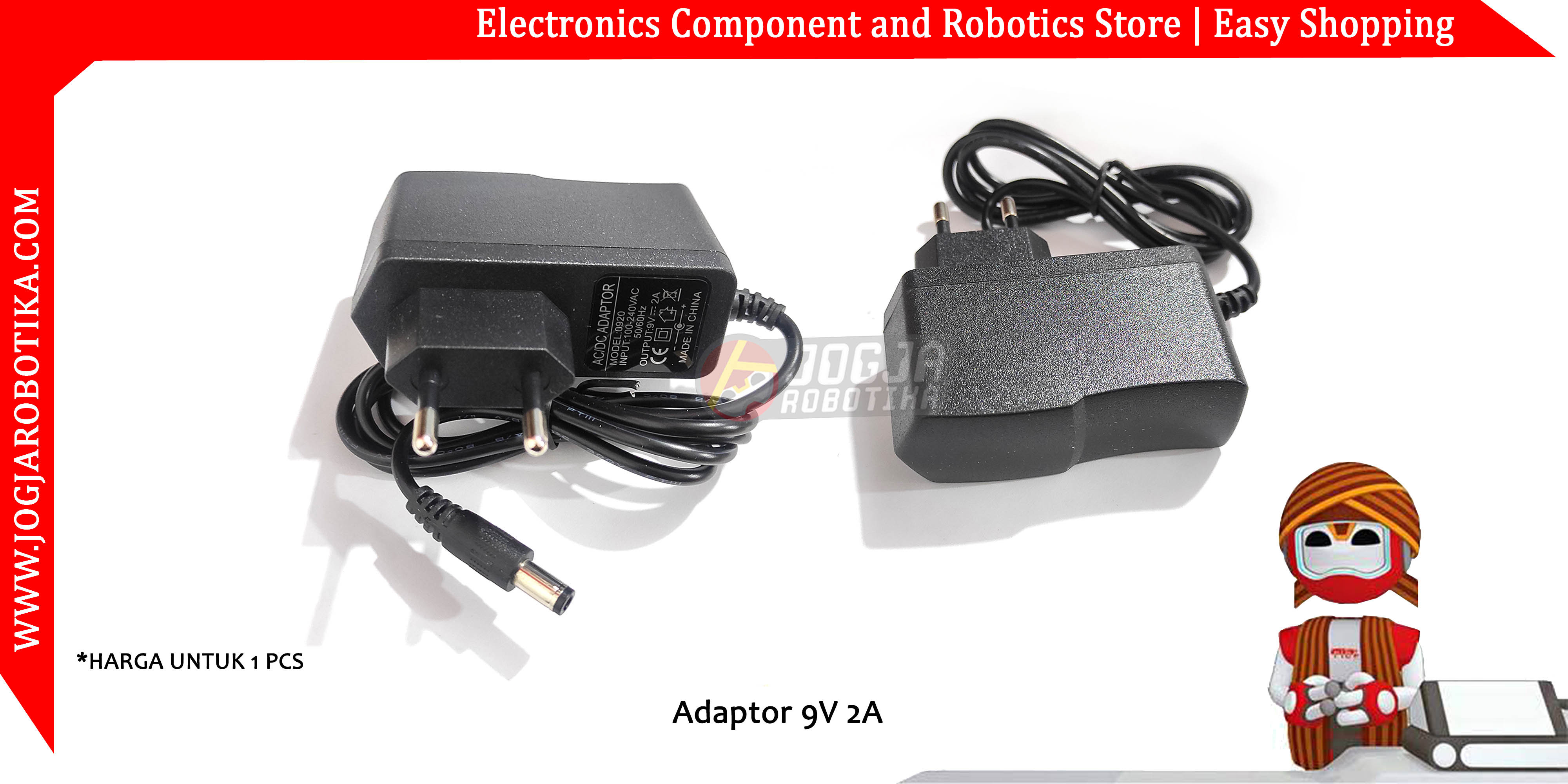 Adaptor 9V 2A