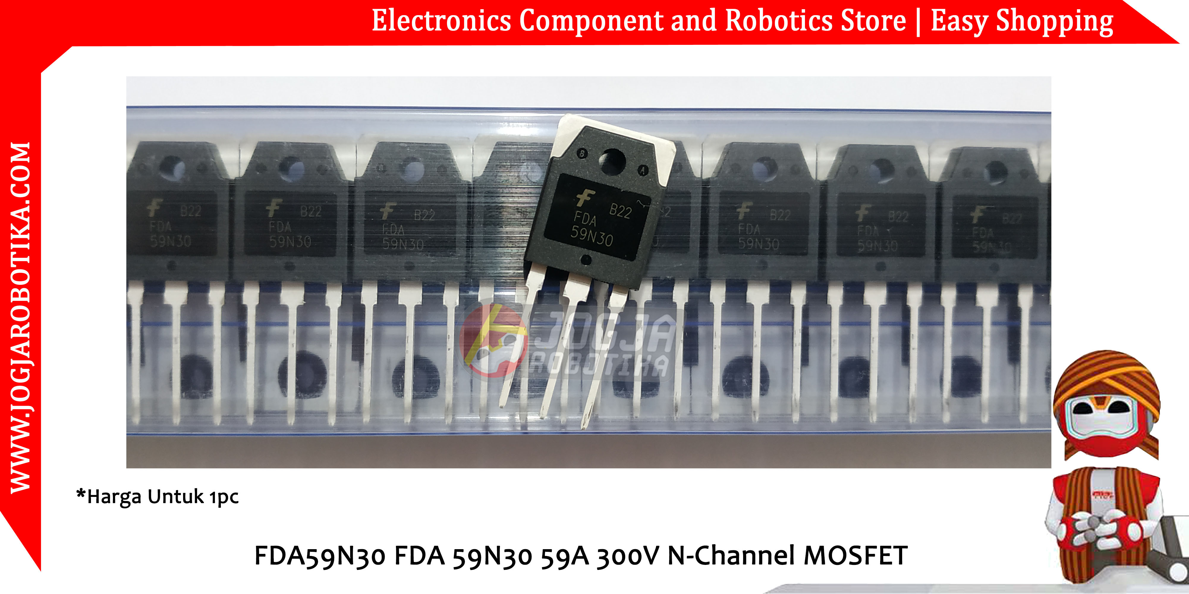 FDA59N30 FDA 59N30 59A 300V N-Channel MOSFET