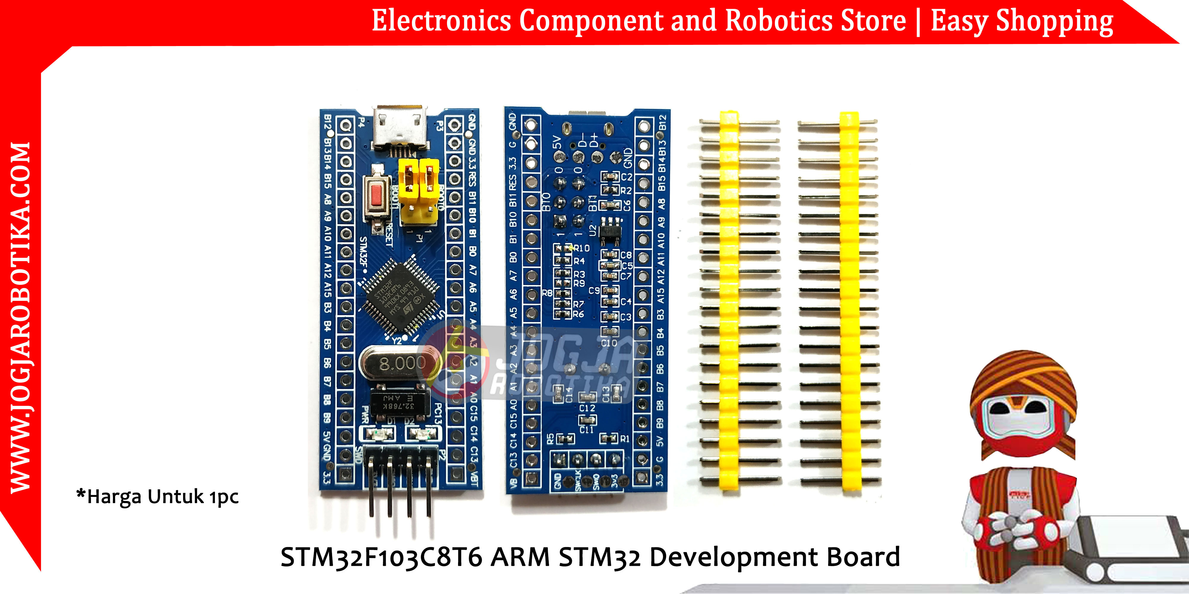 STM32F103C6T6 bukan STM32F103C8T6 ARM STM32 Development Board