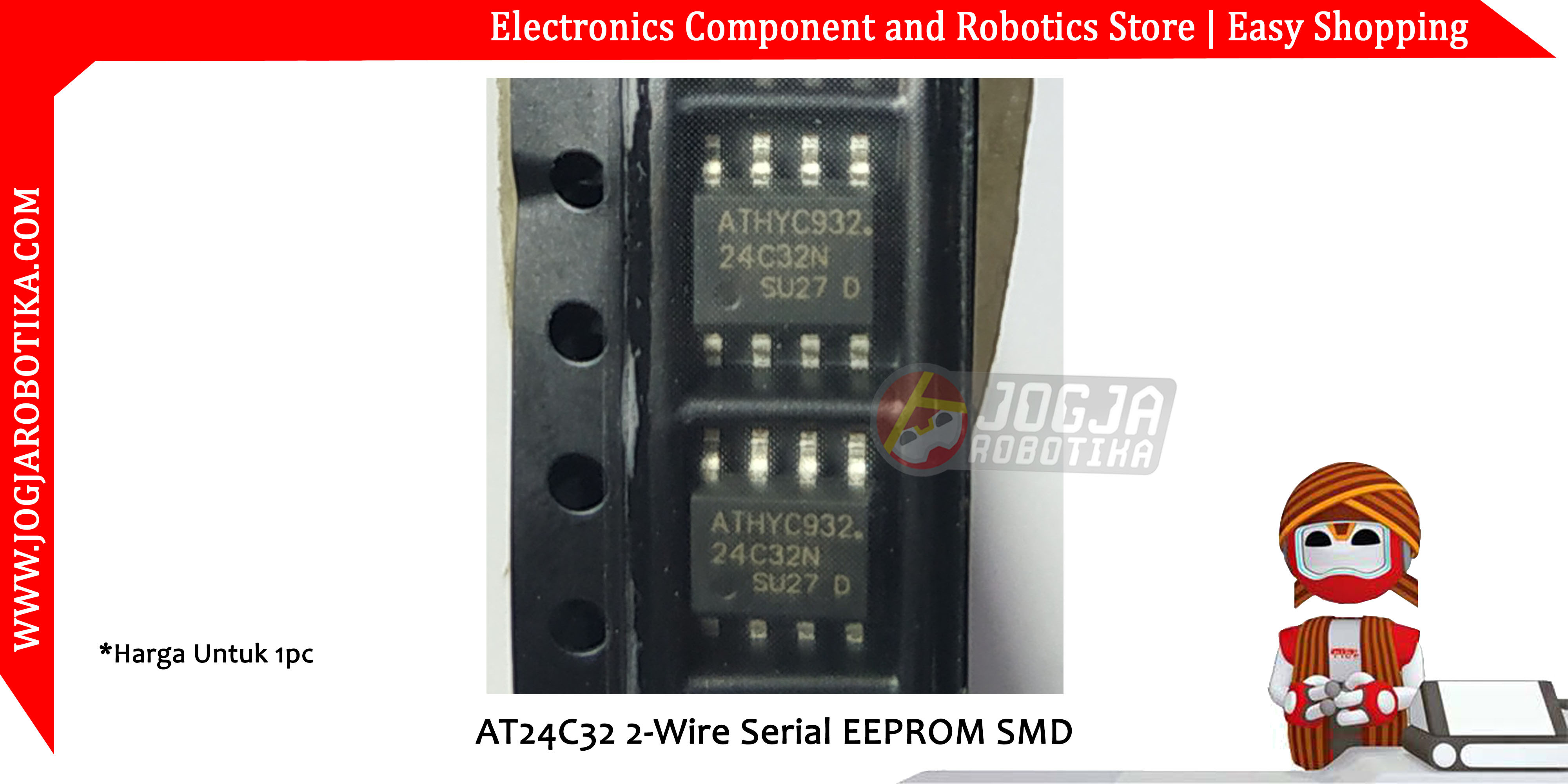 AT24C32 2-Wire Serial EEPROM SMD