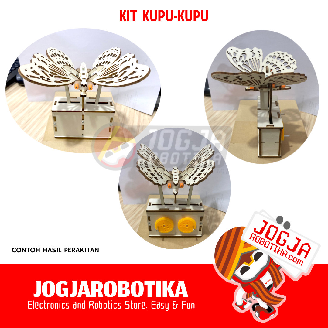 MeArm Robot Lengan Robot 4 DOF Acrylic Kit