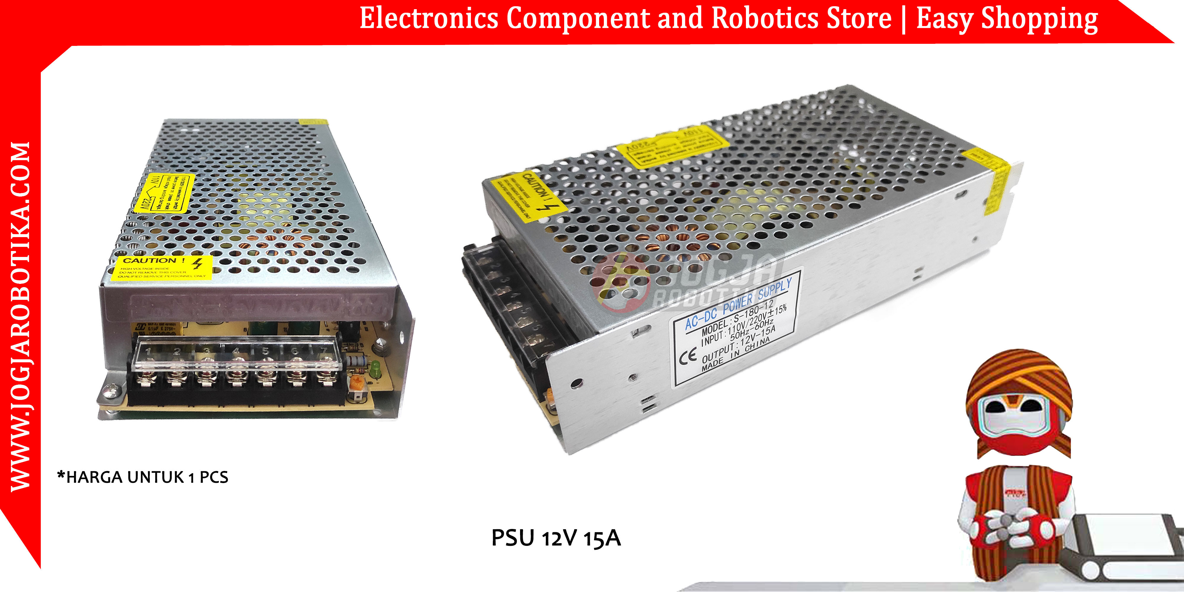 PSU 12V 15A