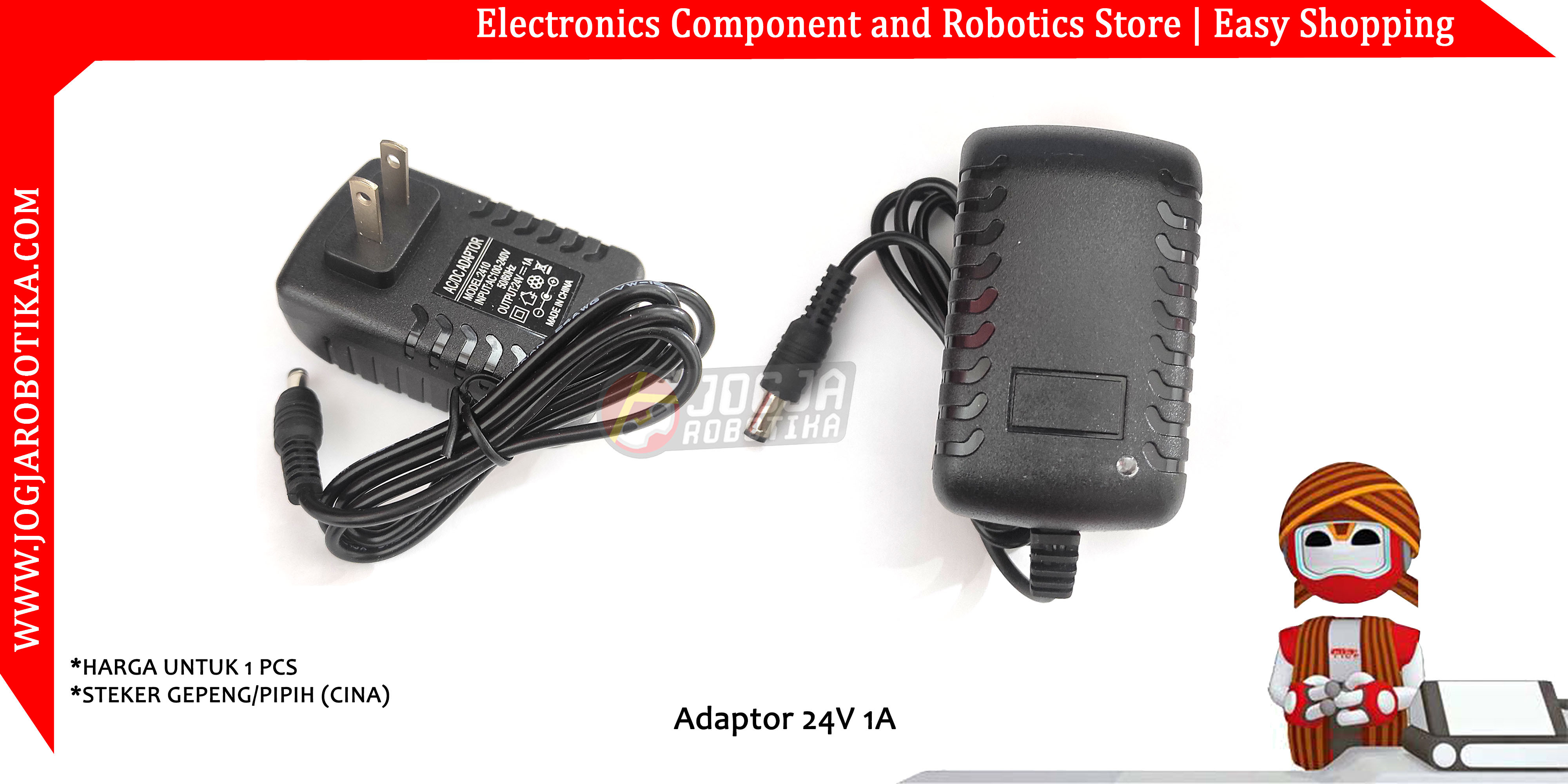 Adaptor 24V 1A