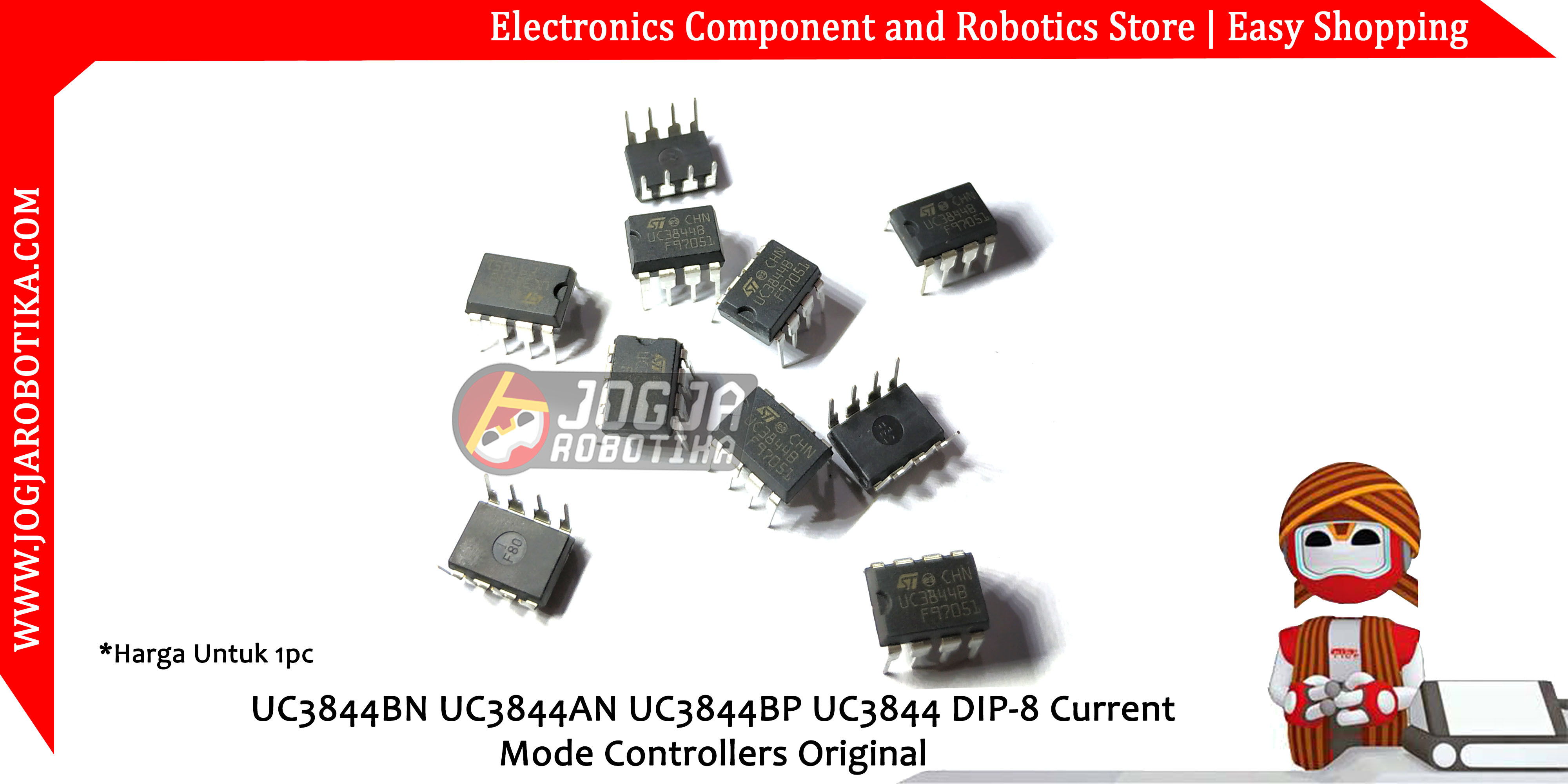 UC3844BN UC3844AN UC3844BP UC3844 DIP-8 Current Mode Controllers Original