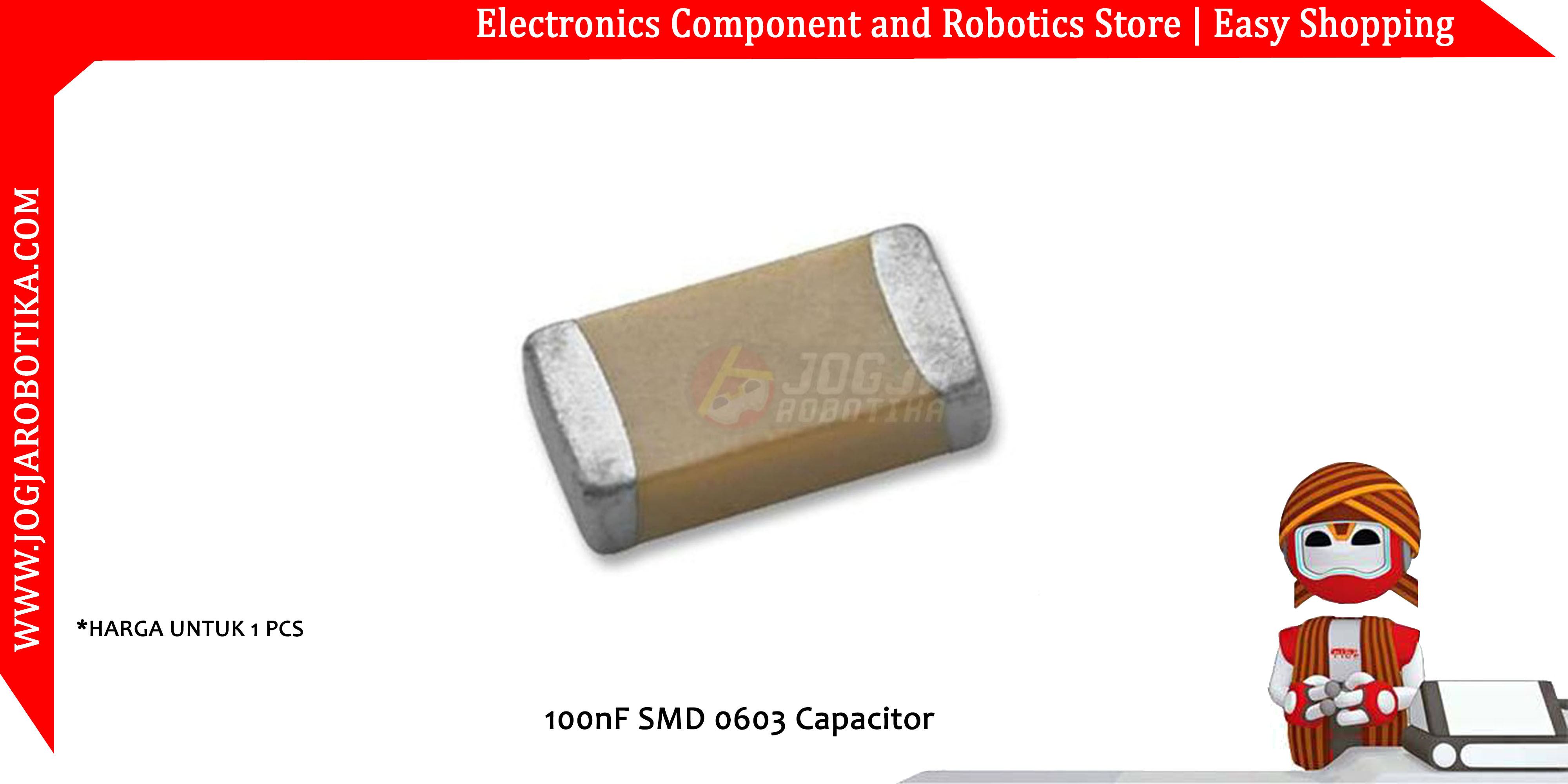 100nF SMD 0603 Capacitor